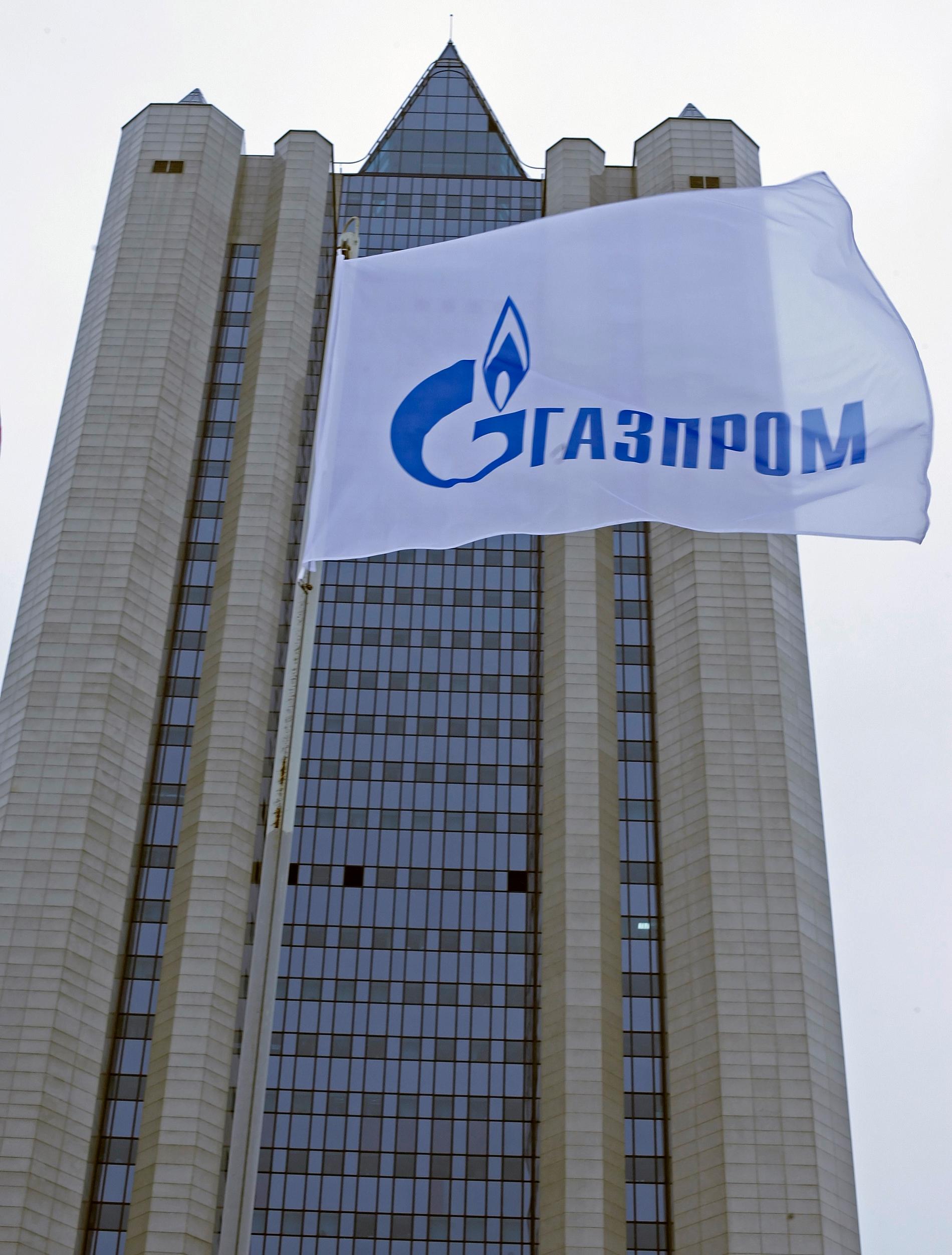 Gazproms högkvarter i Moskva.