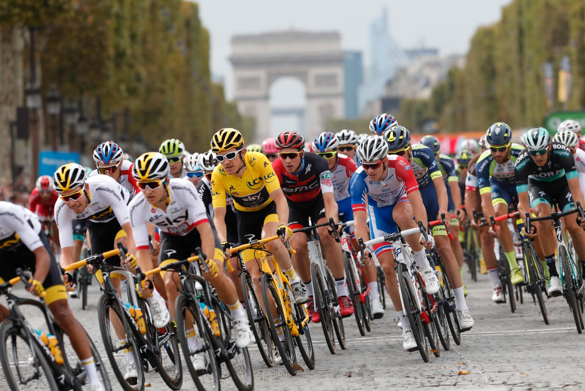 Tour de France avgörs i Frankrike varje år. Första loppet kördes redan 1903. 