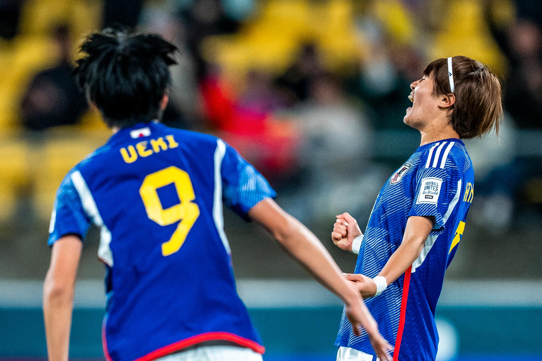 Svenska laget fick se Japan imponera.