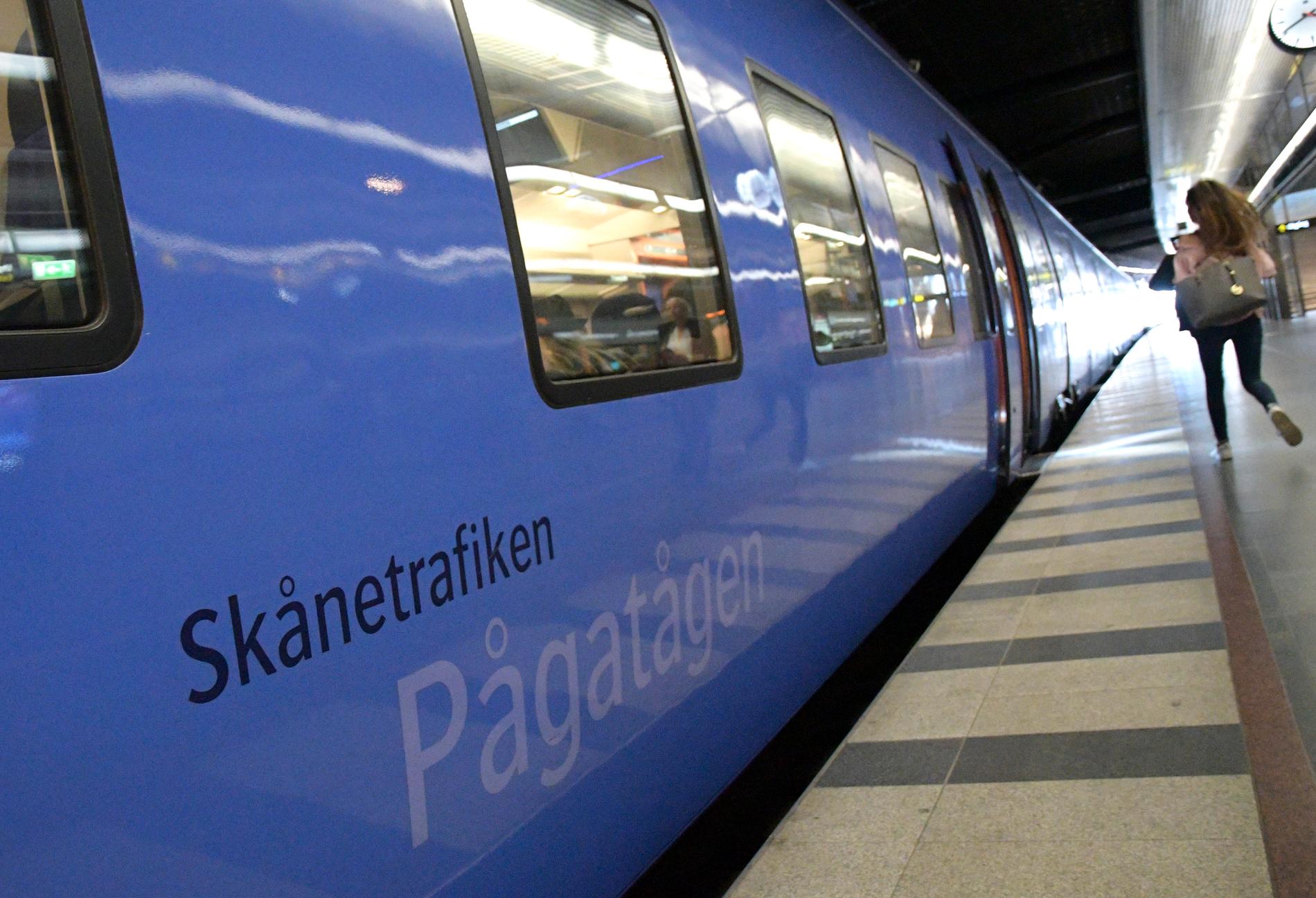 Arkivbild. De nya expresspågarna är vanliga pågatåg men utan stopp mellan Trelleborg och Malmö C.