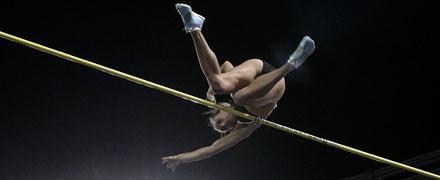 världsrekord Jelena Isinbajeva slaktade det gamla stavrekordet.