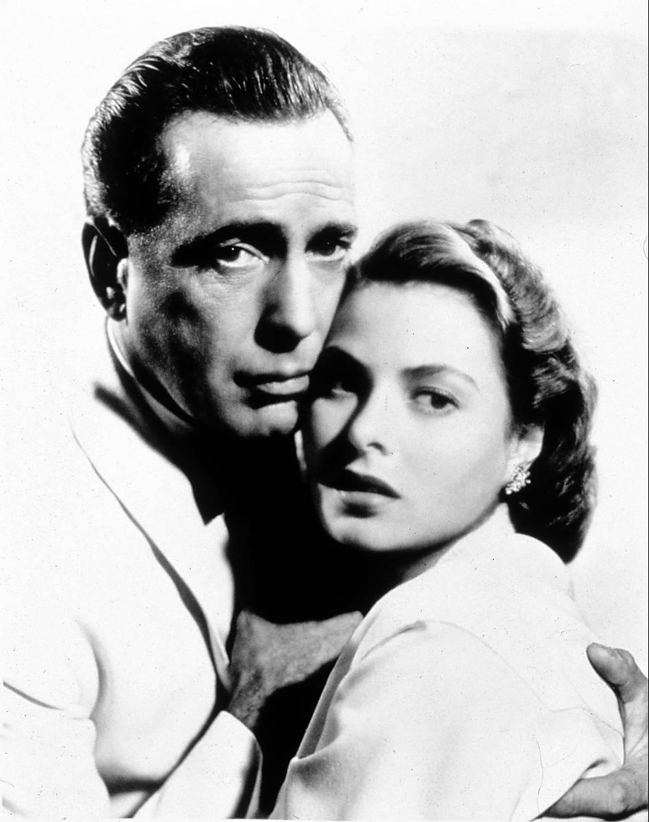 Humphrey Bogart och Ingrid Bergman i ”Casablanca”.