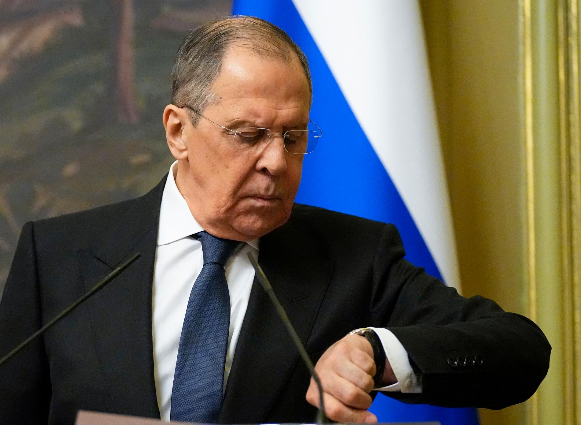 Rysslands utrikesminister Sergej Lavrov sa att hotet om ett tredje världskrig är verkligt.