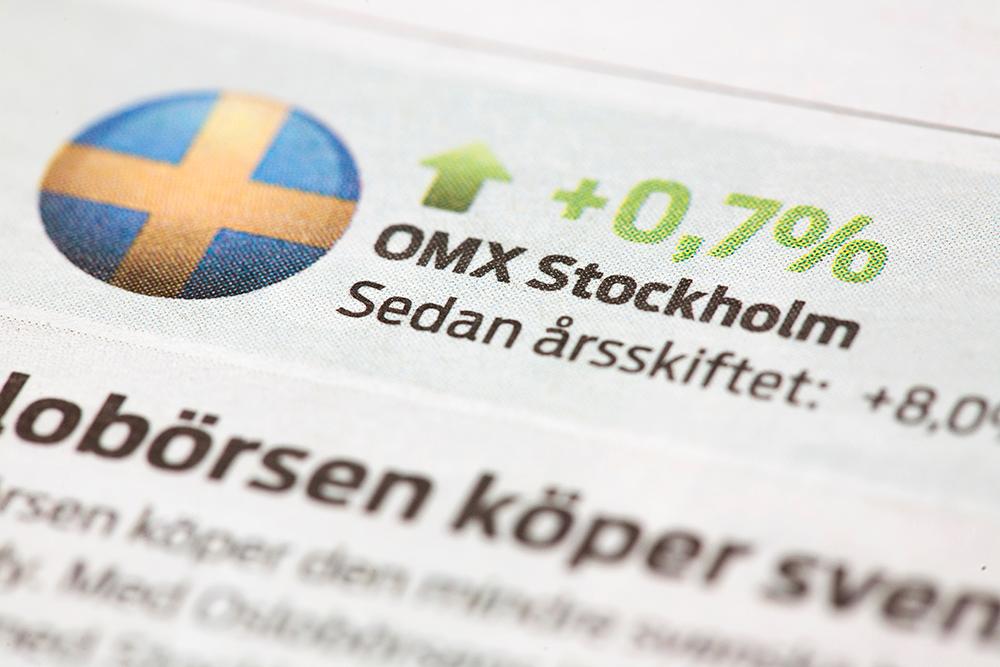 Stockholmsbörsen har gått bra under 2017.