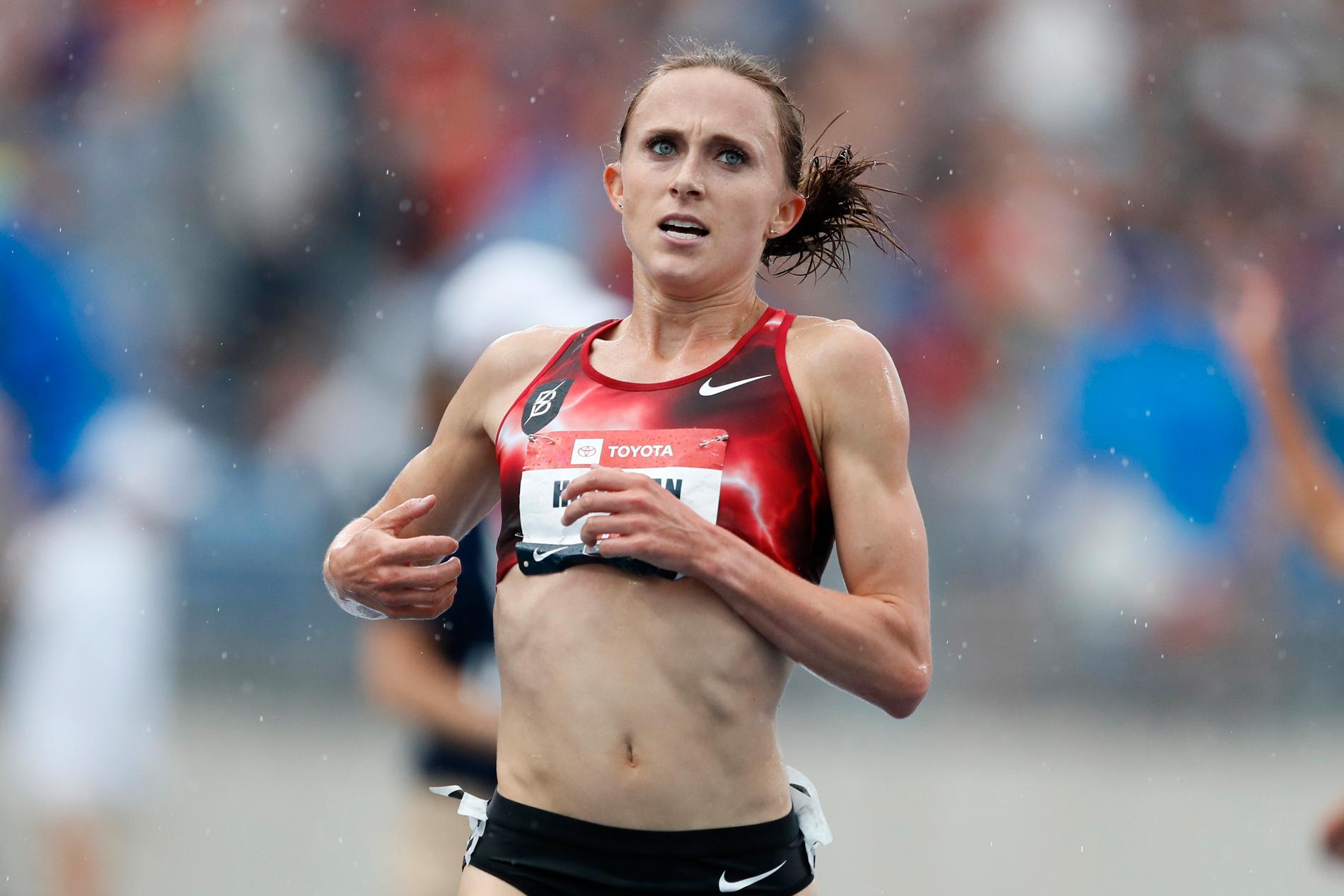Shelby Houlihan har de amerikanska rekorden på både 1500 och 5000 meter.