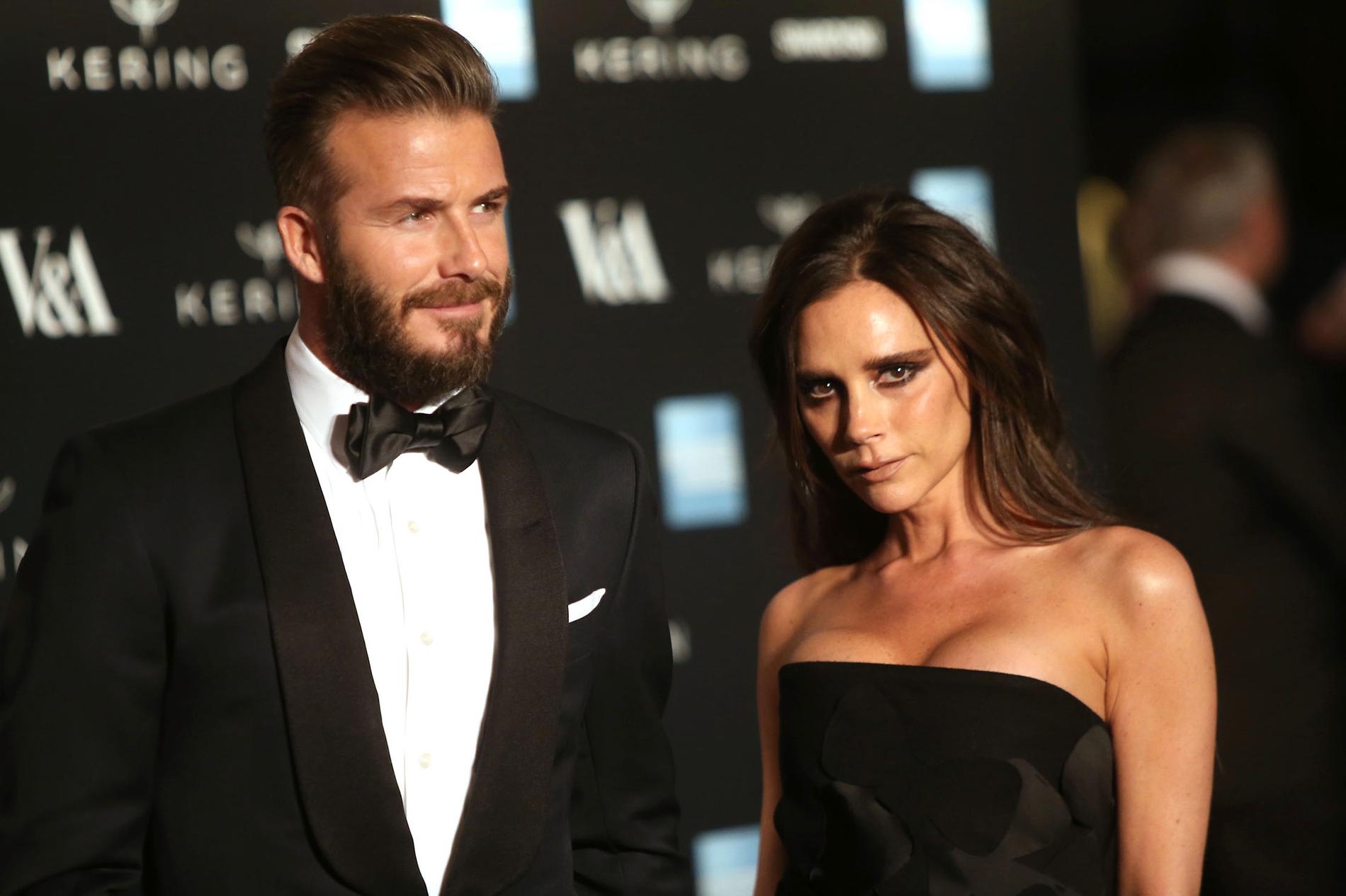 Andra gånger paret Beckham gifte sig valde de att ha en liten ceremoni.