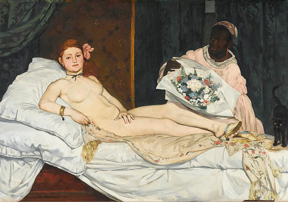 Edouard Manet, ”Olympia”, 1863.
