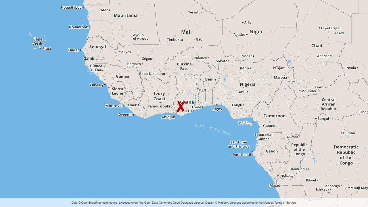 Kvinnorna från Kanada kidnappades i regionen Ashanti i Ghana.