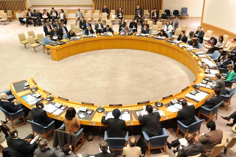 FN:s säkerhetsråd i möte under torsdagen.