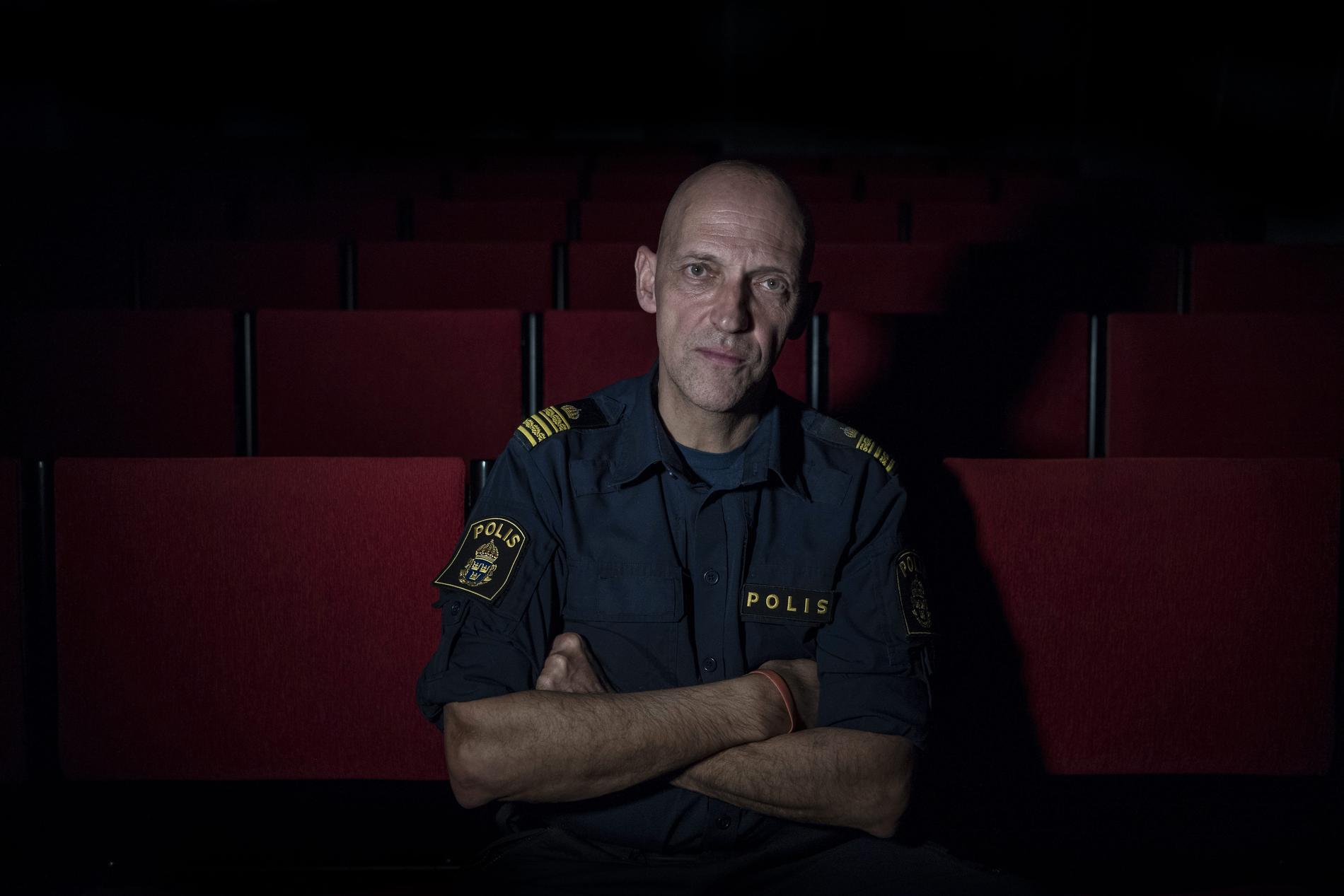 Jale Poljarevius, polischef i Uppsala.