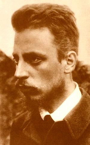 Rainer Maria Rilke (1875–1926), poet.