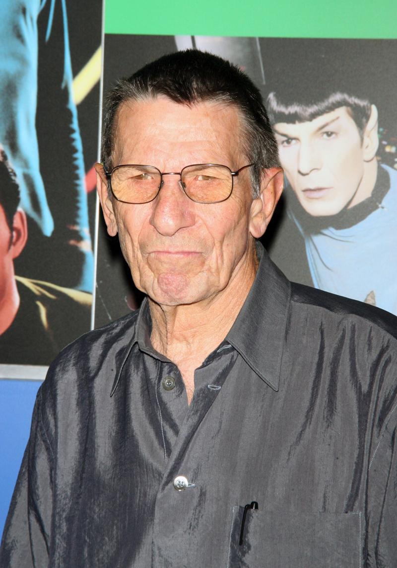 Leonard Nimoy, även känd som Spock i ”Star trek: The original series”.