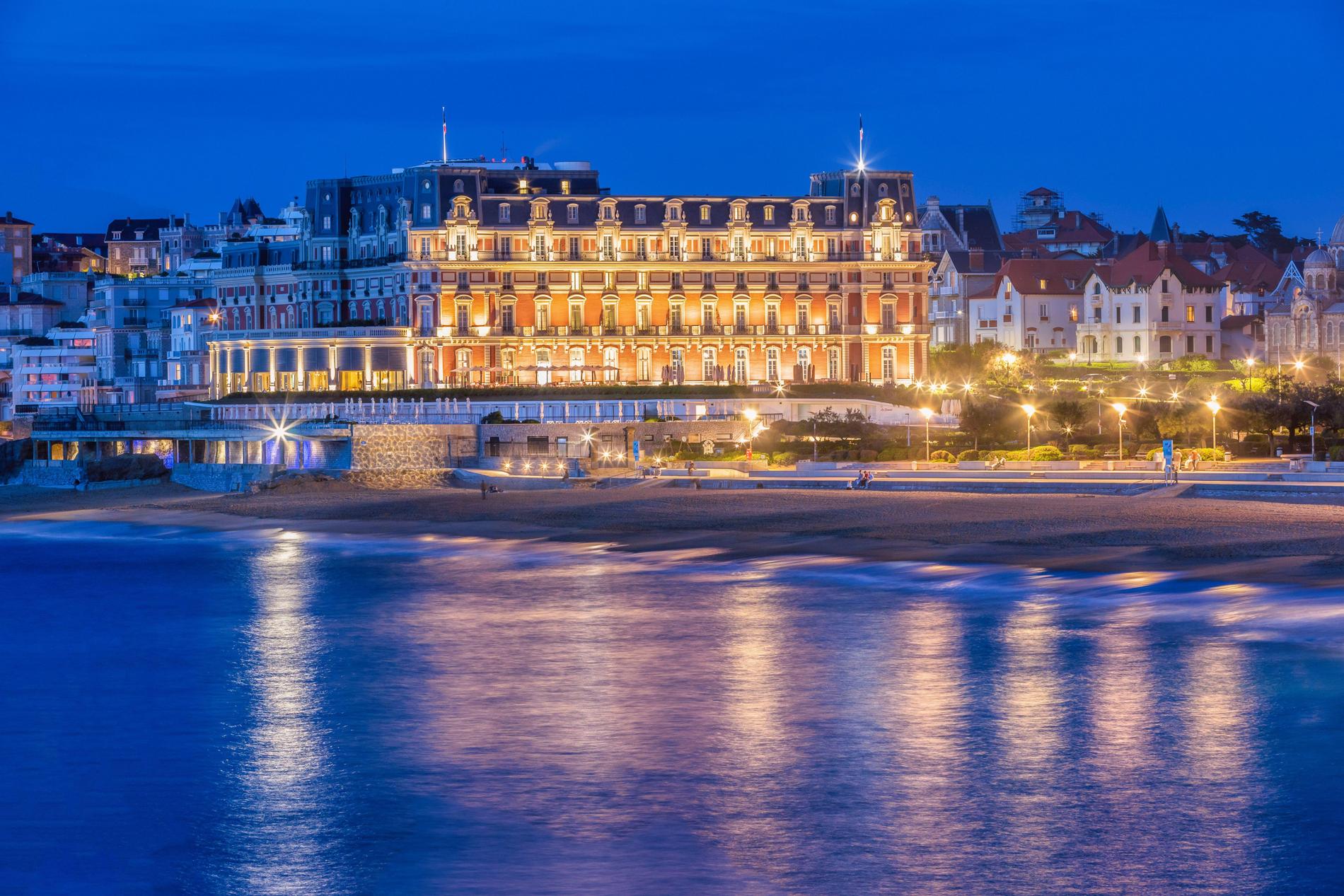 Hotel du Palais i Biarritz.