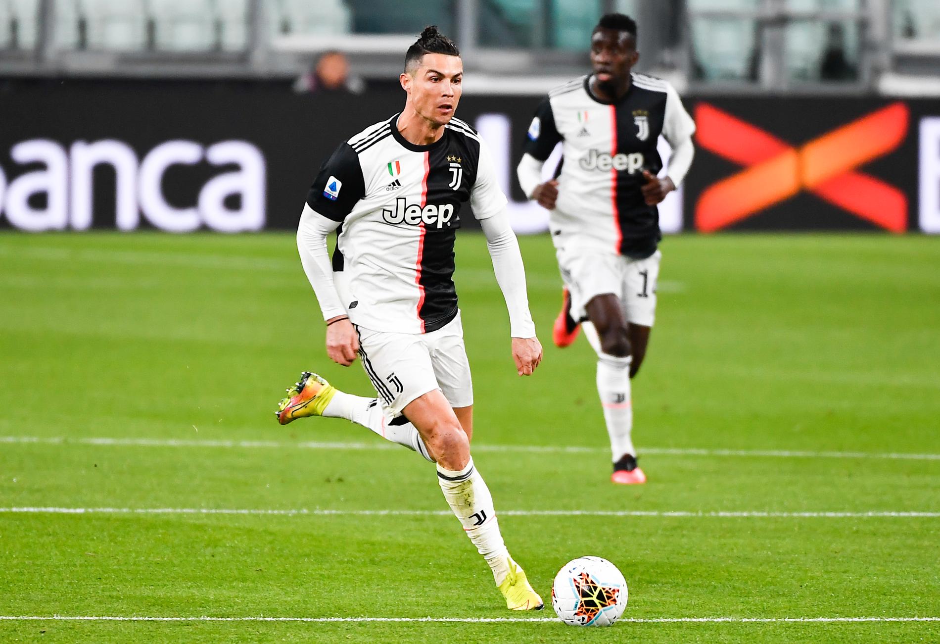 Cristiano Ronaldo och hans Juventus gör upp mot Milan 12 juni.