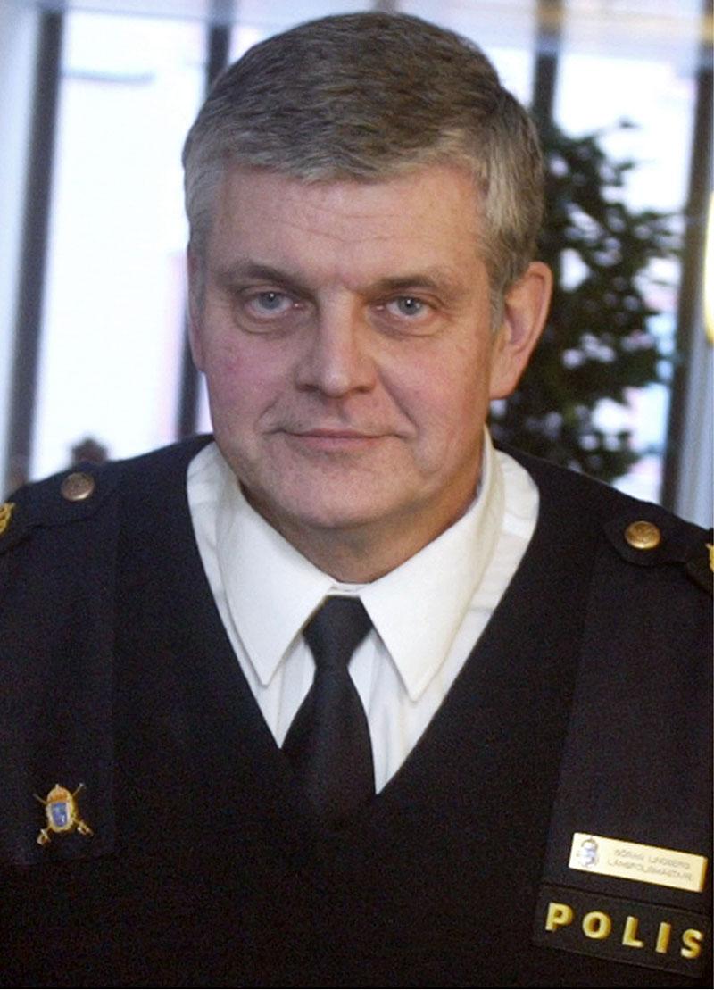 Förre polischefen Göran Lindberg.