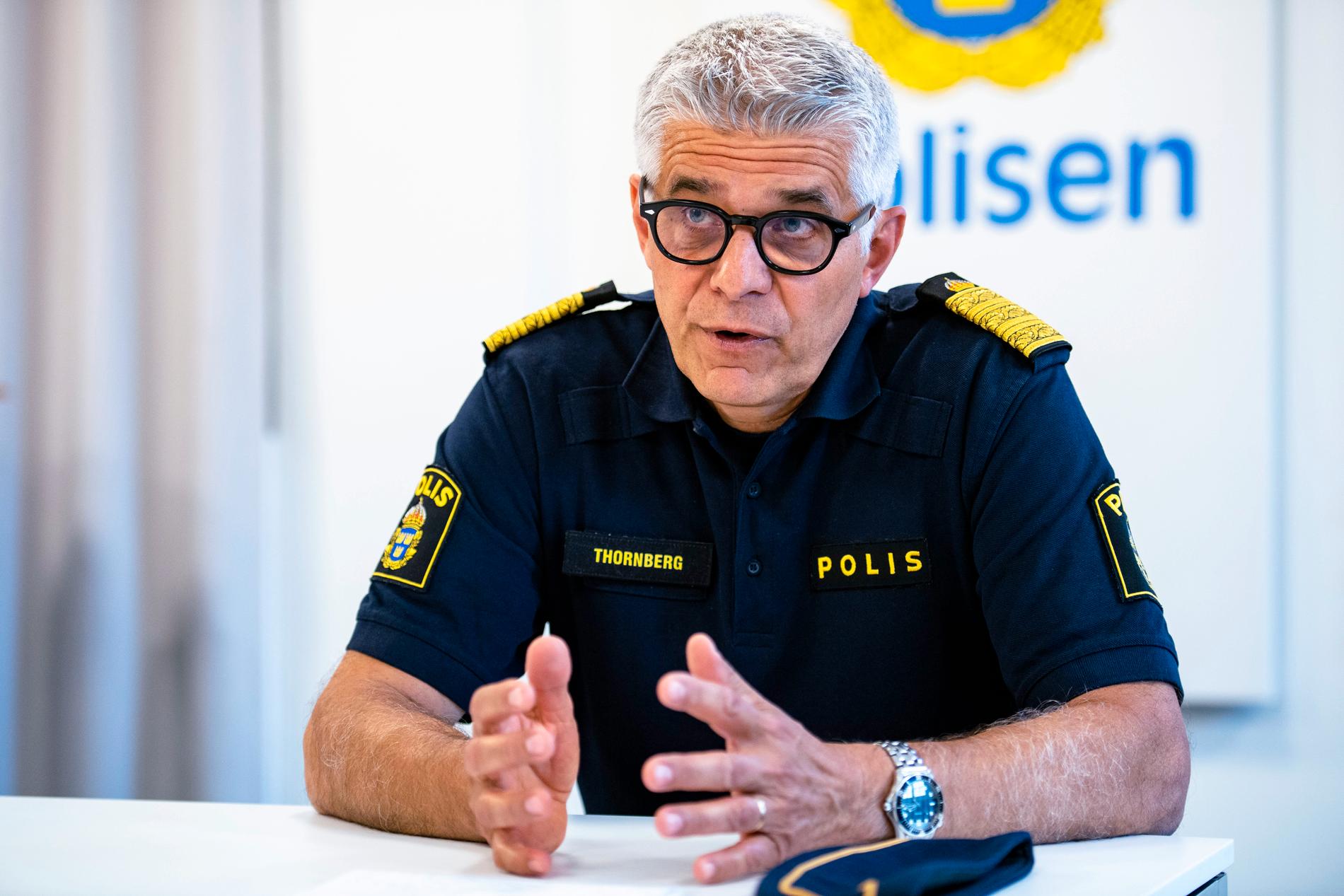 Rikspolischef Anders Thornberg.