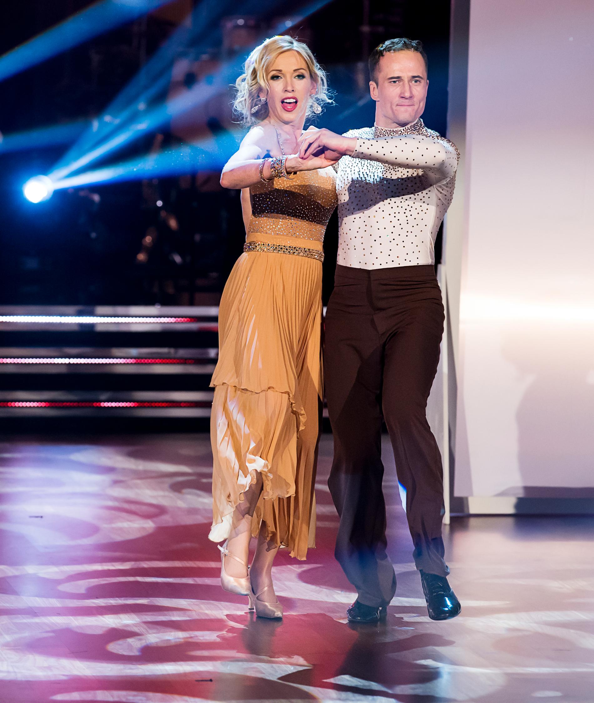 Linda Lindorff och Kristjan Lootus slutade på en fjärde plats i ”Let's dance” 2016