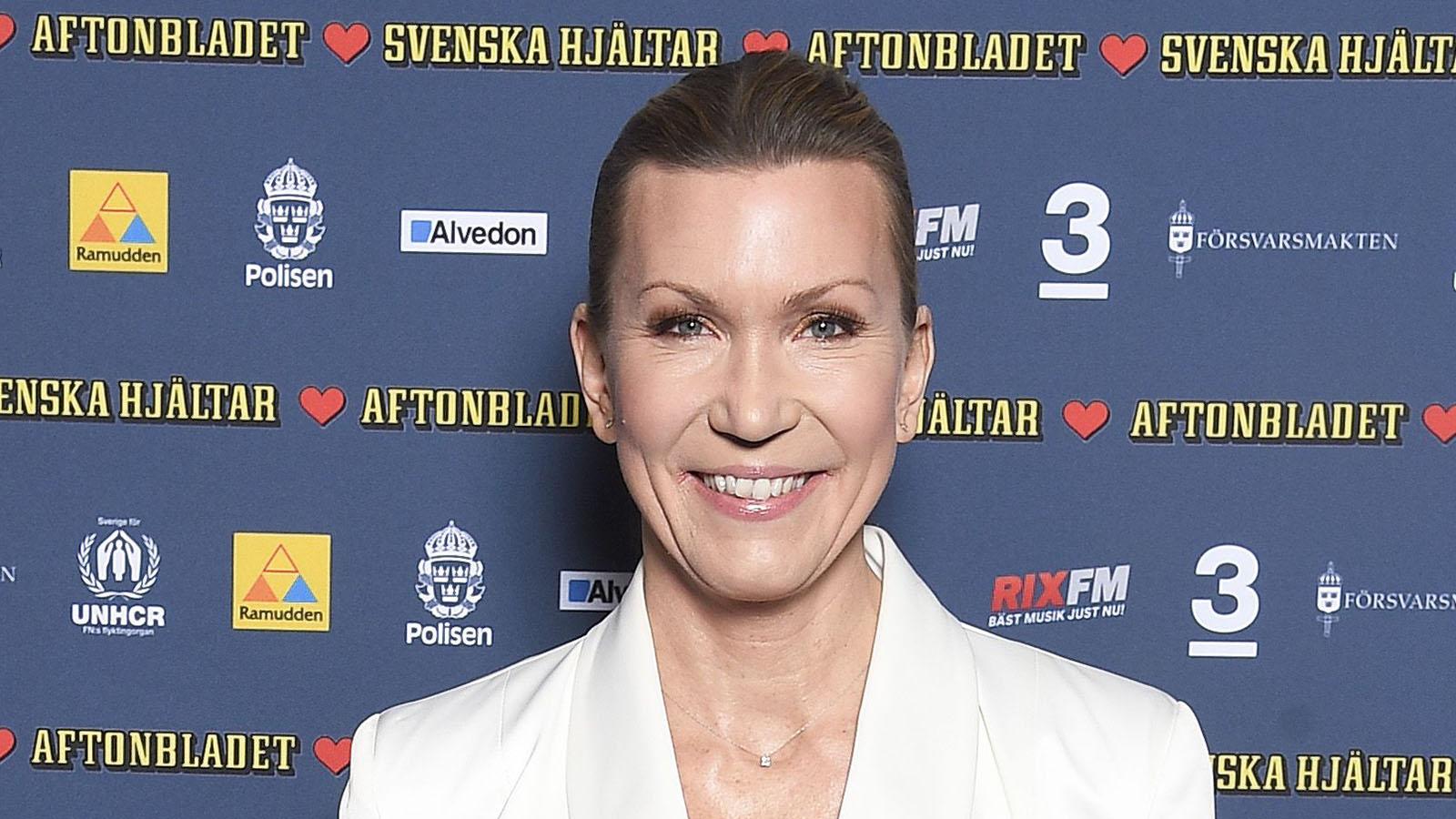 Jenny Alversjö på Svenska hjältar-galan.