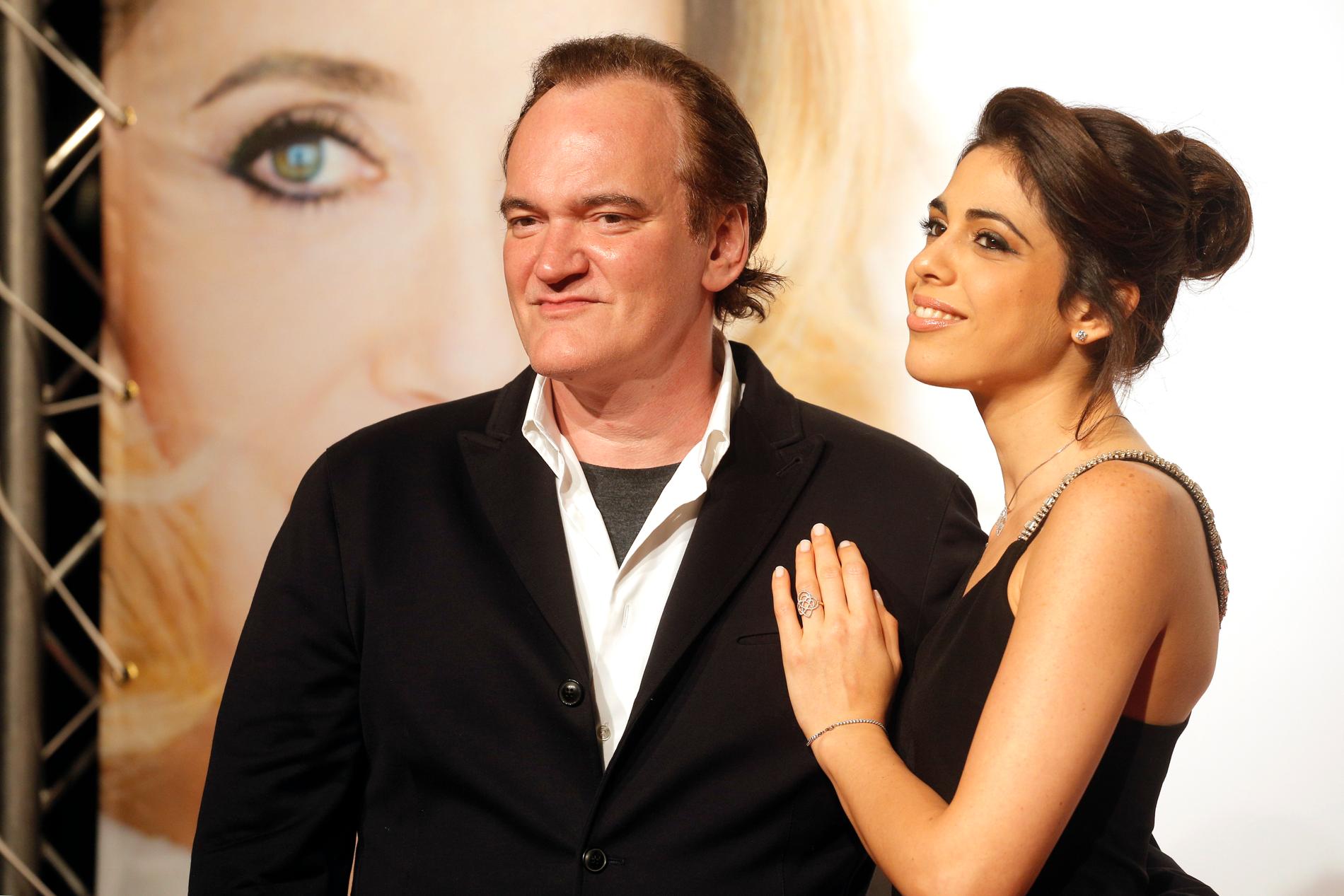 Quentin Tarantino och Daniella Pick.