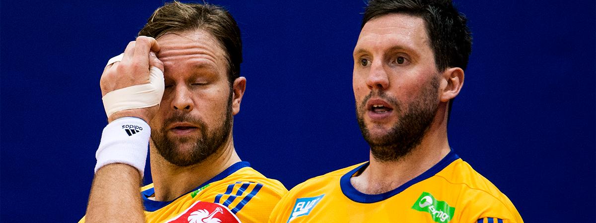 Jernemyr och Karlsson bildade länge mittförsvar i det svenska landslaget.
