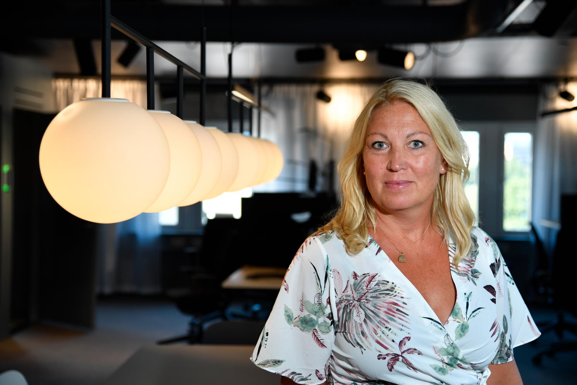 Johanna Jaara Åstrand, ordförande för Lärarförbundet, kallar det förebyggande smittskyddsarbetet i skolorna för ett hån. Arkivbild
