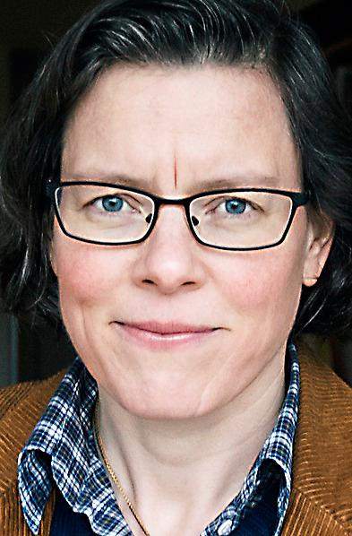 Lena Andersson svarar radiolyssnare i bokform. Foto: Ulla Montan