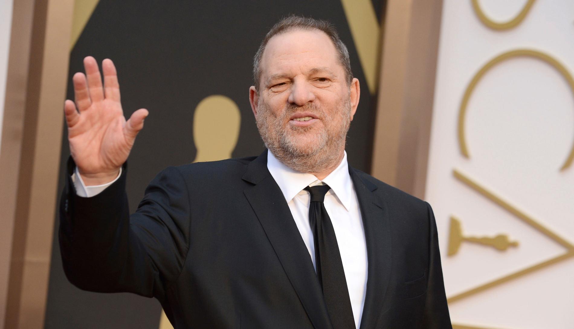 Sexbrottsanklagade filmproducenten Harvey Weinstein.