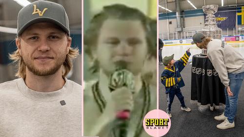 Svenske NHL-stjärnan William Karlsson avslöjar sanningen om nyfödde sonens  oväntade namn: En förebild