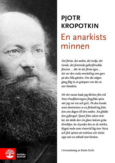 En anarkists minnen av Pjotr Kropotkin (omslag)