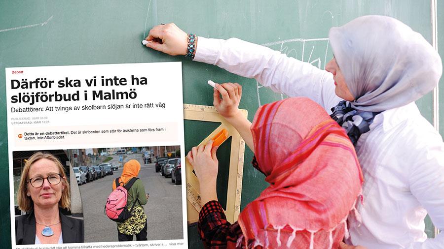 Vi anser att de som dagligen arbetar med hedersförtryck och träffar offren vet mer om hedersförtryck än vad Sara Wettergren gör. Dessa organisationer menar att den muslimska slöjan inte ska finnas på skolans område, skriver SD i Malmö.