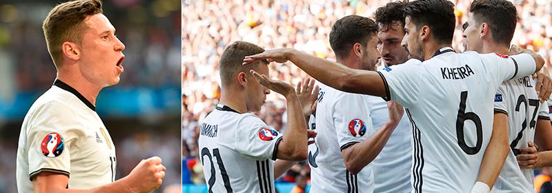 Draxler och Tyskland lekte hem åttondelen mot Slovakien.