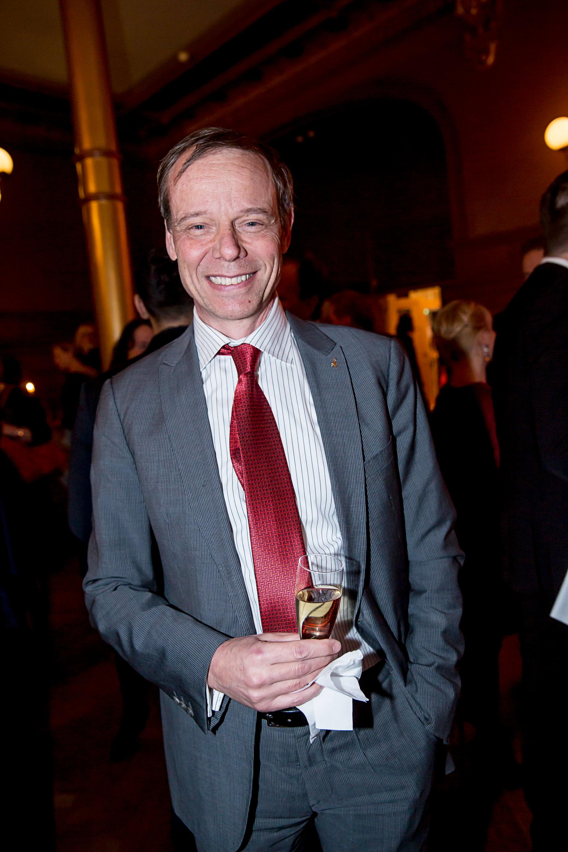 På Svenska hjältar-galan 2015. Christer Fuglesang har tidigare även suttit i juryn.