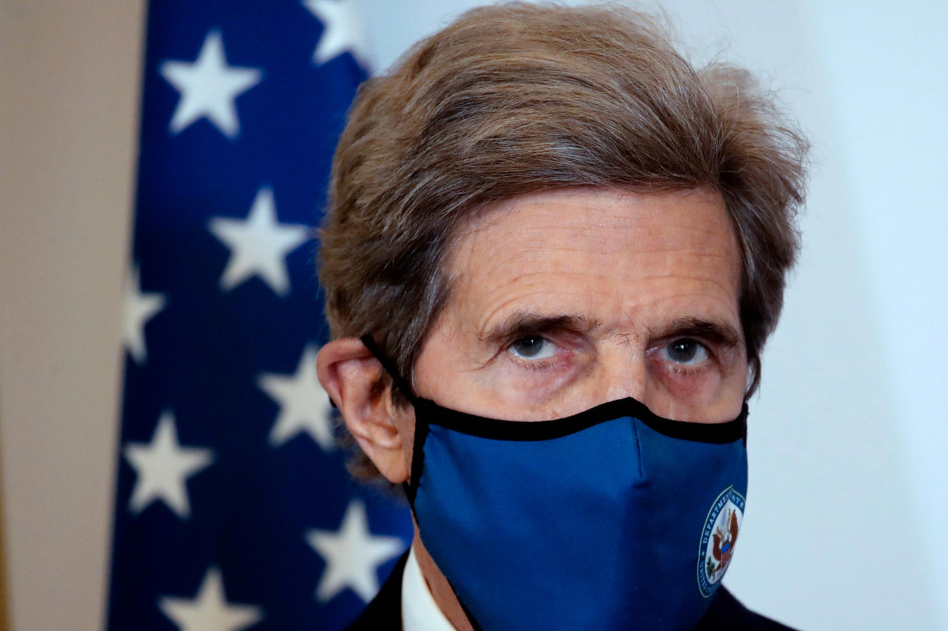 USA:s klimatsändebud John Kerry, bild från mars i år.