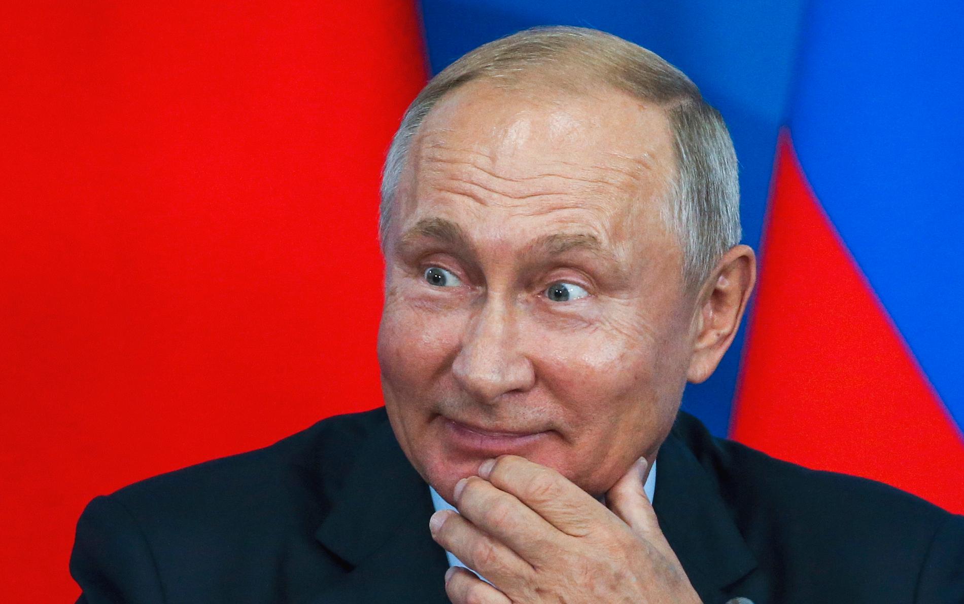 Vladimir Putin blev nog glatt överraskad av Tingsrättens dom.