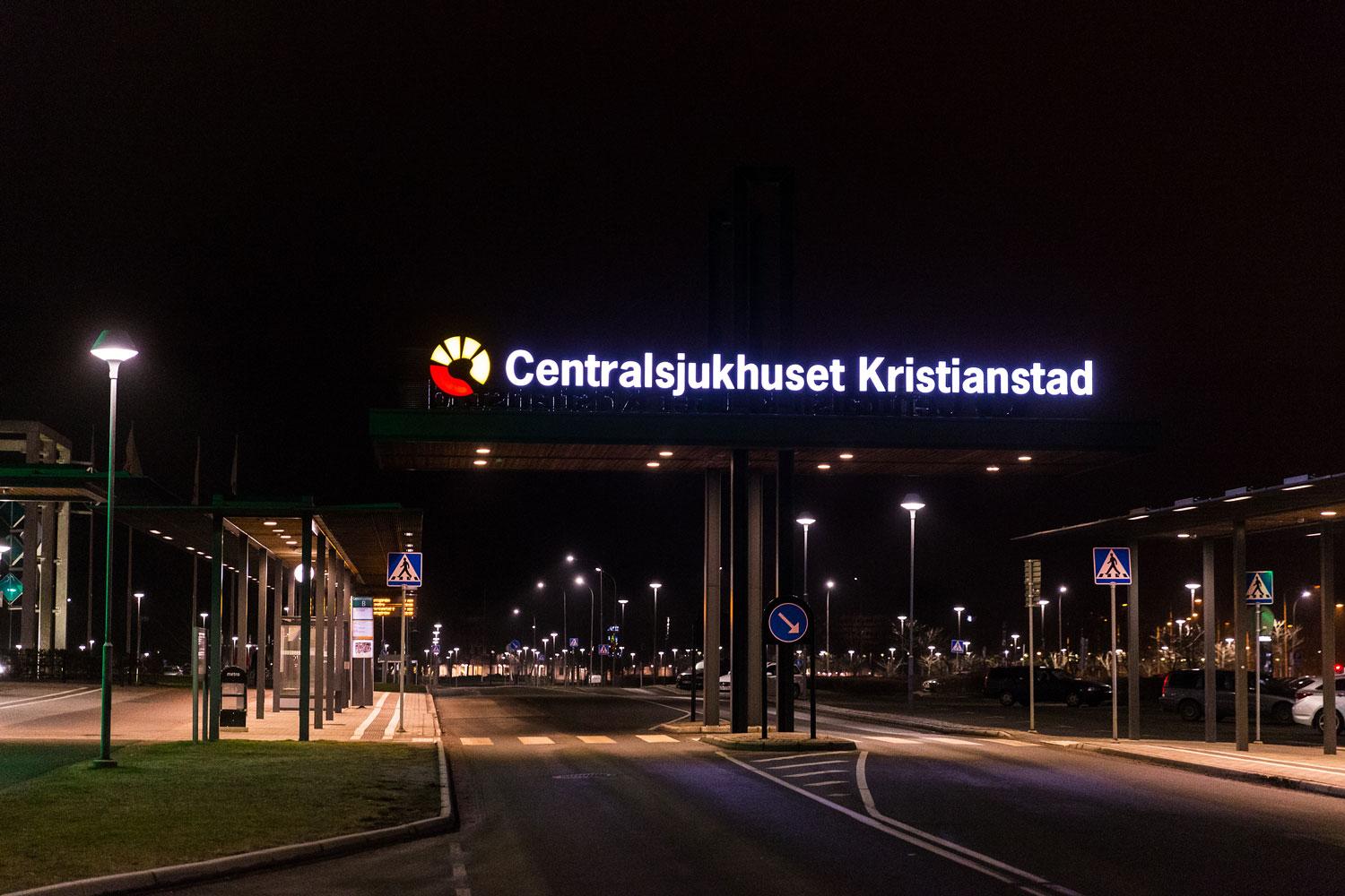 Centralsjukhuset i Kristianstad.
