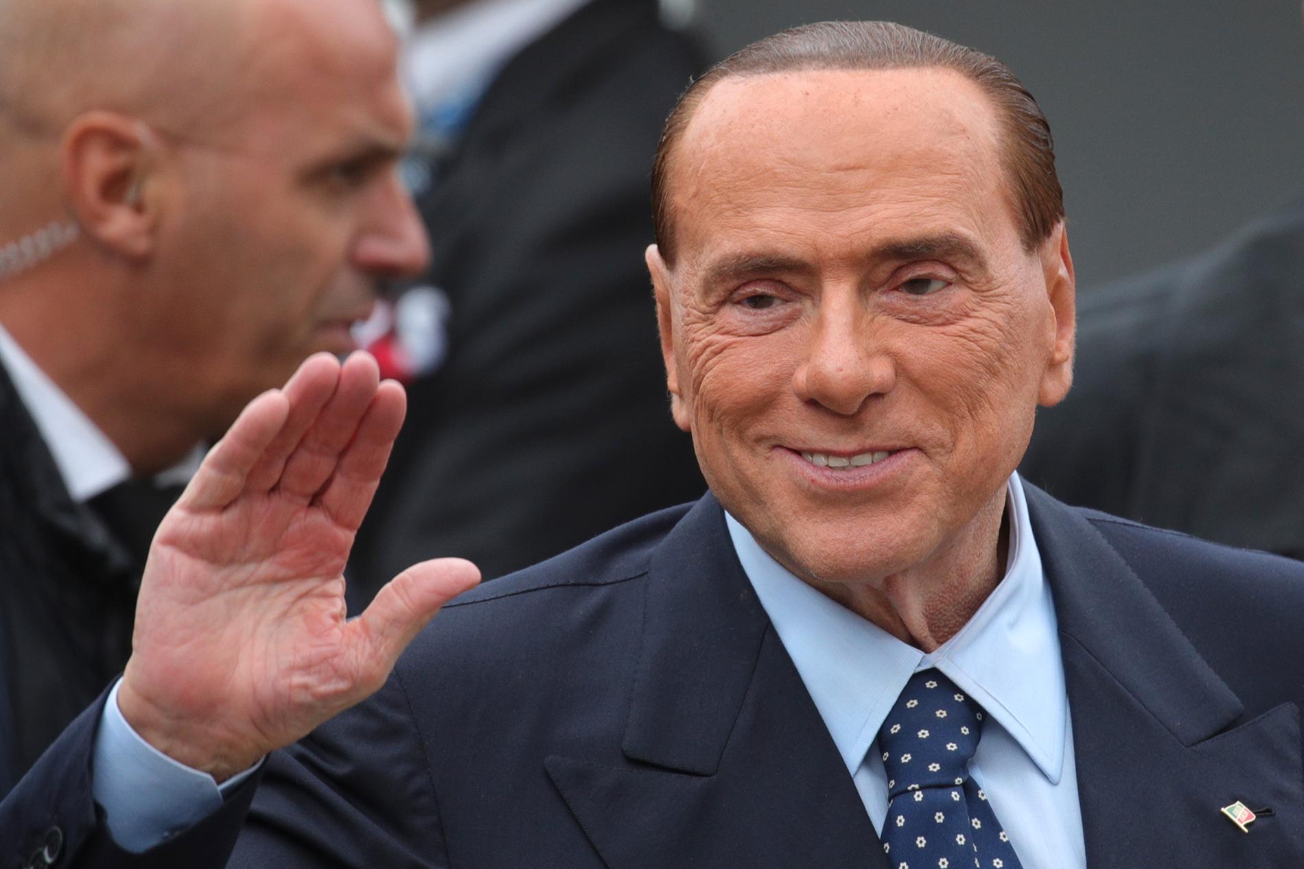 Italiens tidigare premiärminister Silvio Berlusconi blev 86 år gammal.