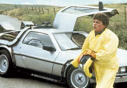 Michael J Fox spelade en av huvudrollerna i ”Tillbaka till framtiden”. En annan bärande roll spelade den DeLorean som användes för att resa i tiden.