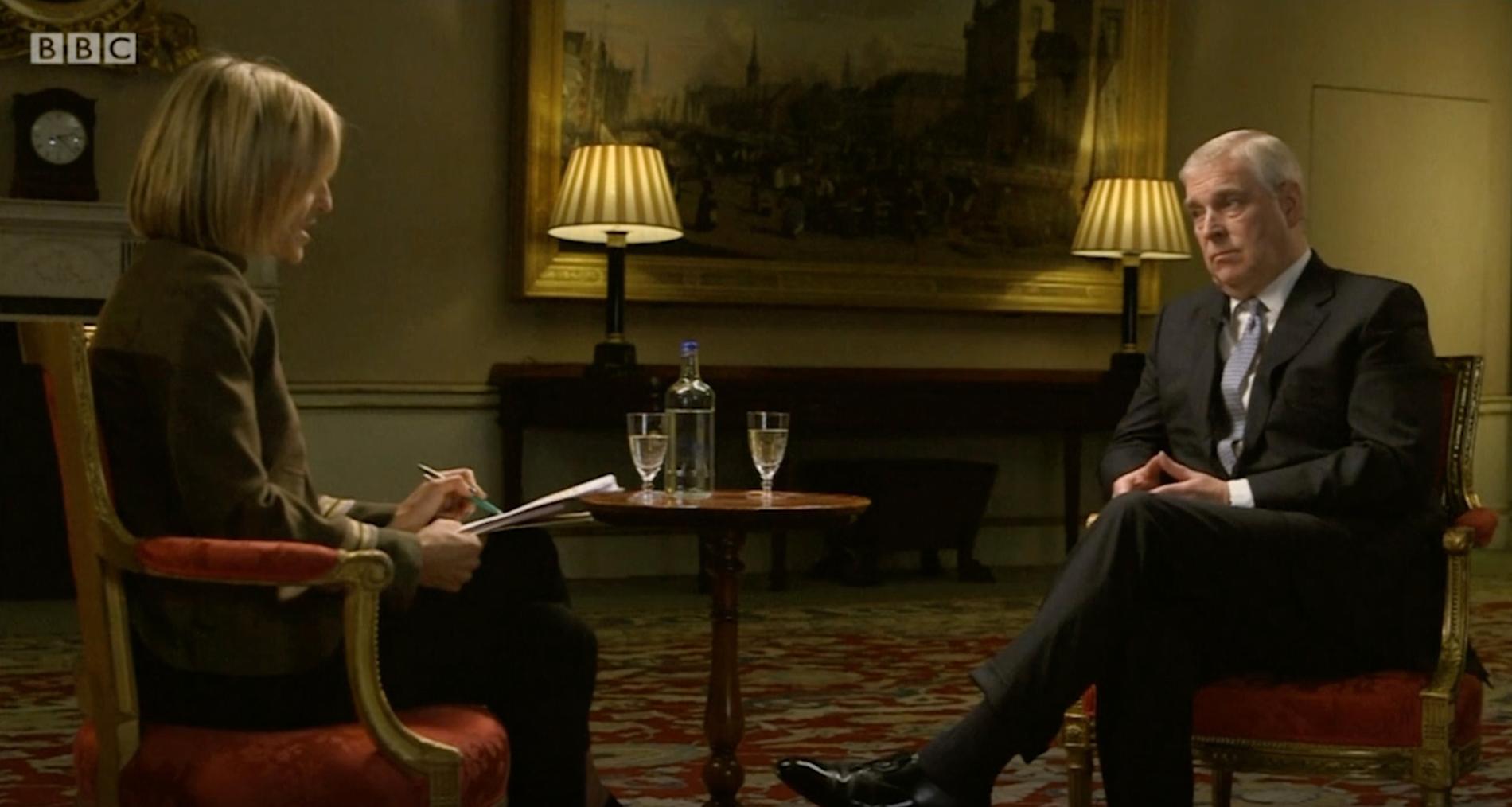 BBC-journalisten Emily Maitlis intervjuade prins Andrew.