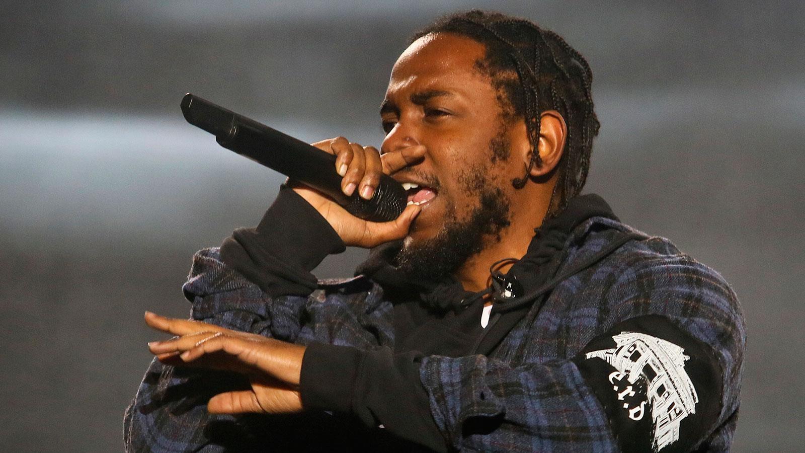 Kendrick Lamar (arkivbild pga fotoförbud i Globen).