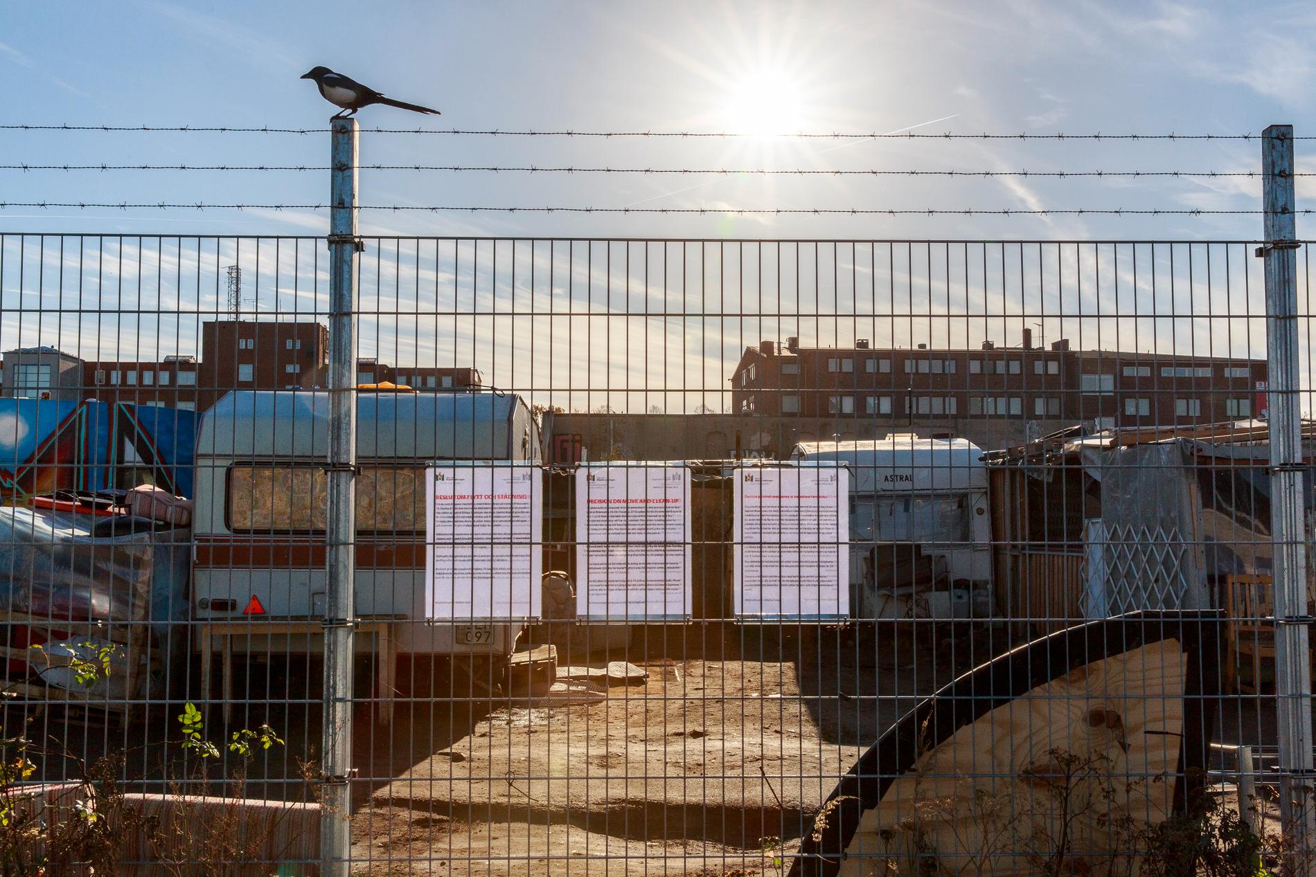 Migrantläger i Malmö ska stänga.