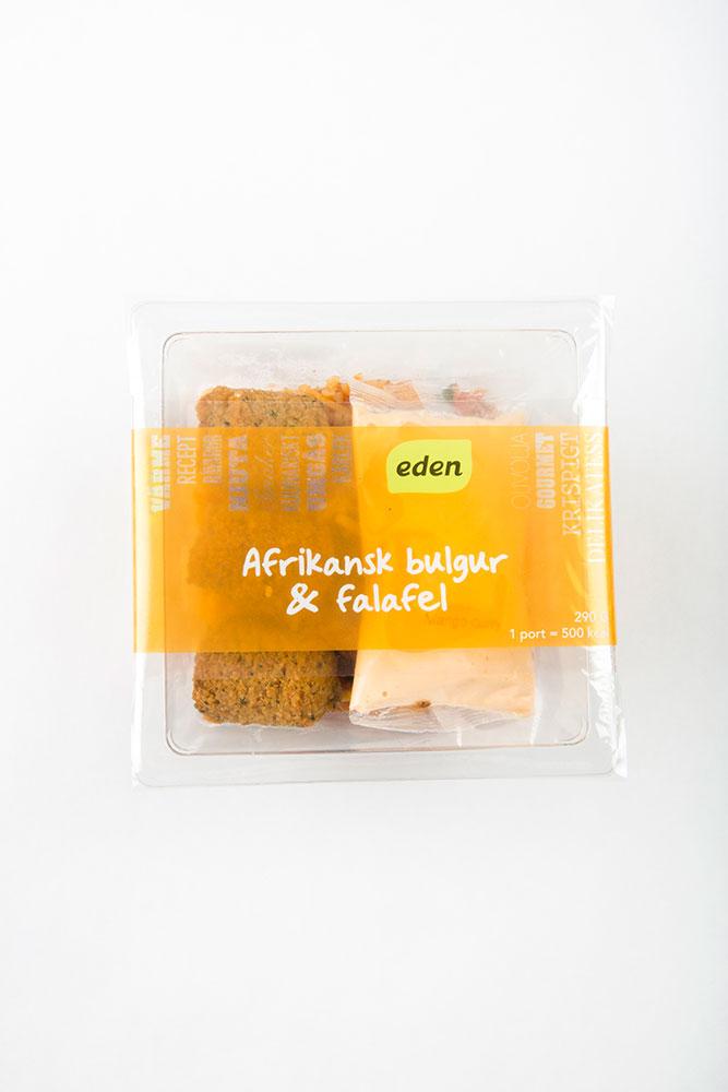 Eden Afrikansk Bulgur & Falafel.