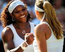 Serena Williams slog ut vitryskan Azarenka.