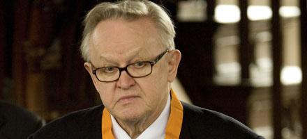 Martti Ahtisaari.
