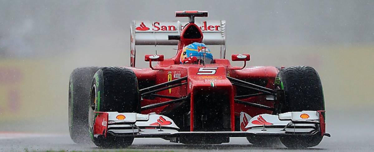 Ferrari har testat nyheter i Spanien