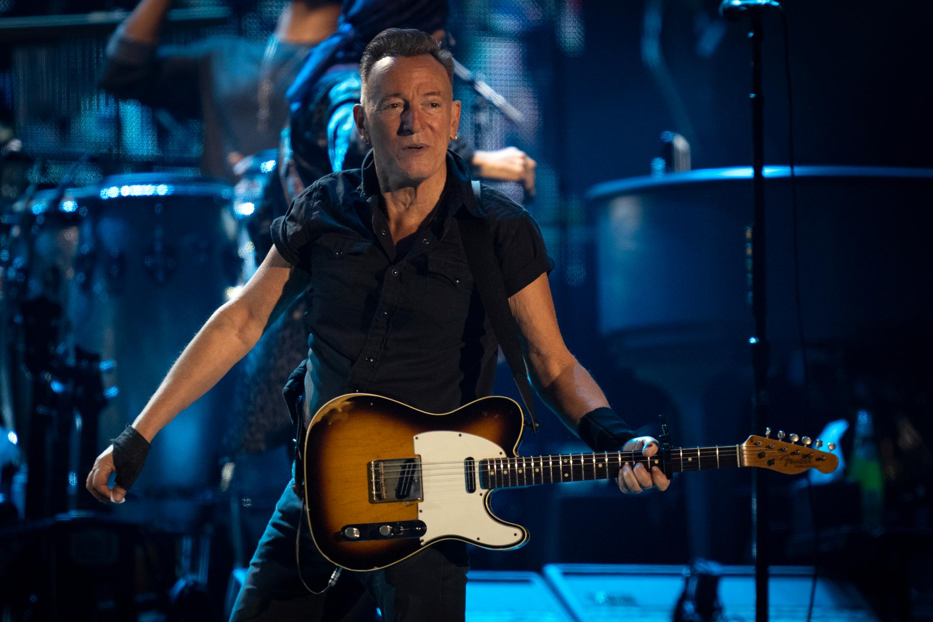 Från konserten med Bruce Springsteen och E Street Band i Barcelona, 28 april 2023.