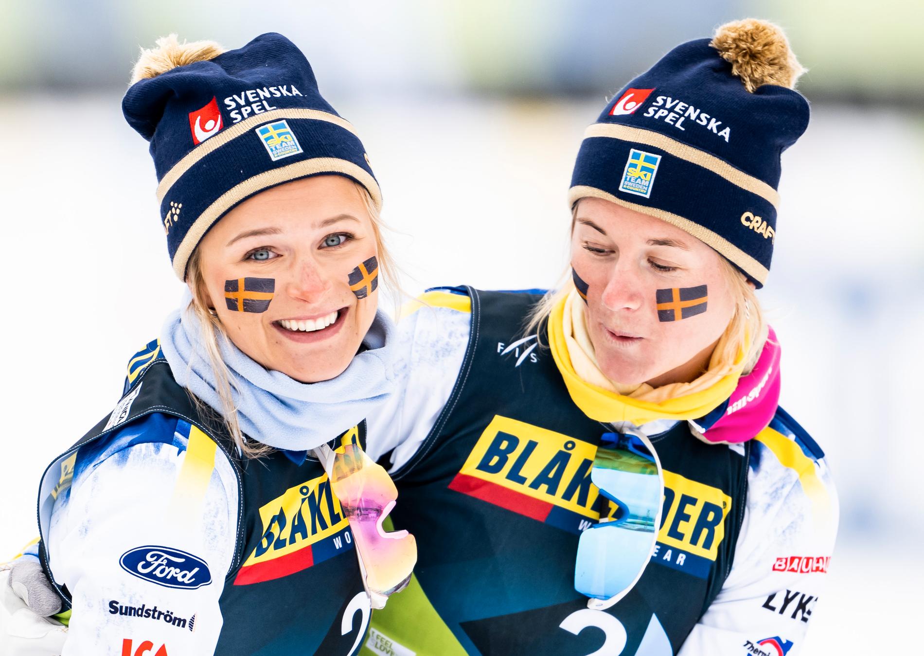 Frida Karlsson och Maja Dahlqvist