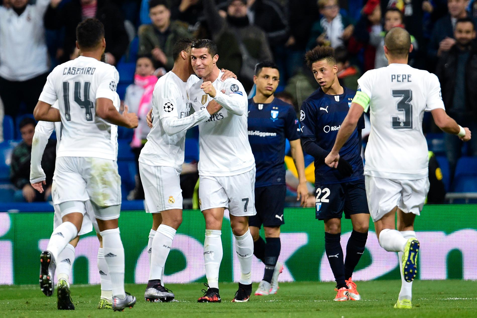 När Malmö mötte Real Madrid i Champions league blev klasskillnaden tydlig.