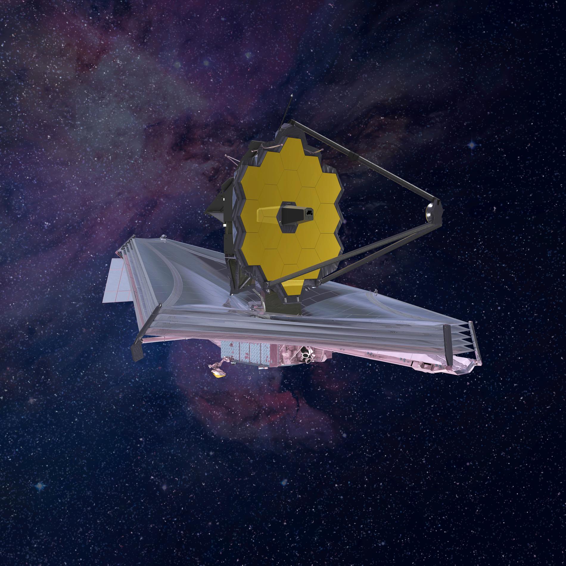 Webb-teleskopet ska om några år ta över mycket av Hubbles arbetsuppgifter.