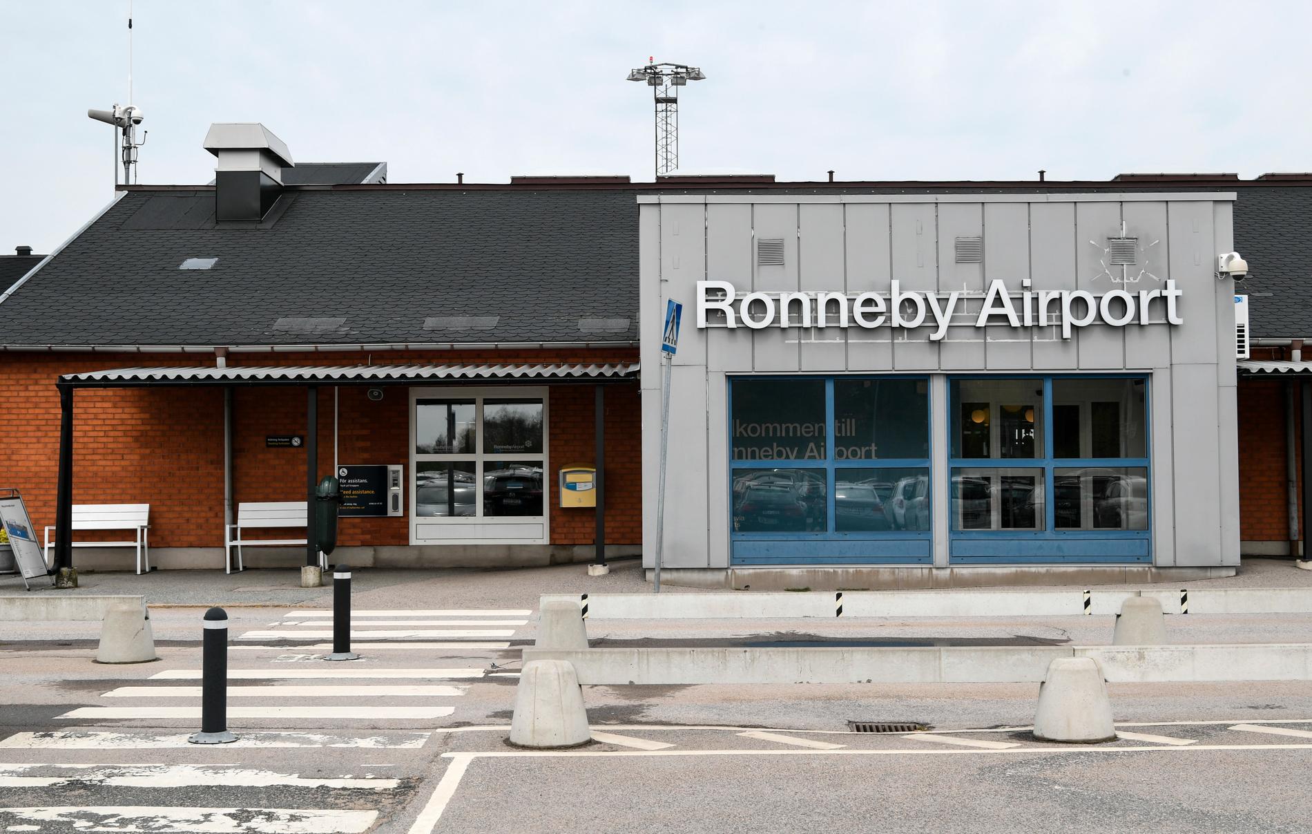 Ronneby flygplats blir kvar i statlig regi. Arkivbild.