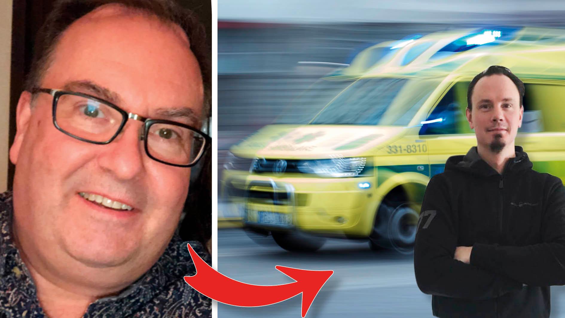 Lars Fransson lever i dag – tack vare polisen Peter Eriksson och hans kollegor.